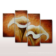 Hot Venda Handmade Tulip pintura a óleo para sala de estar